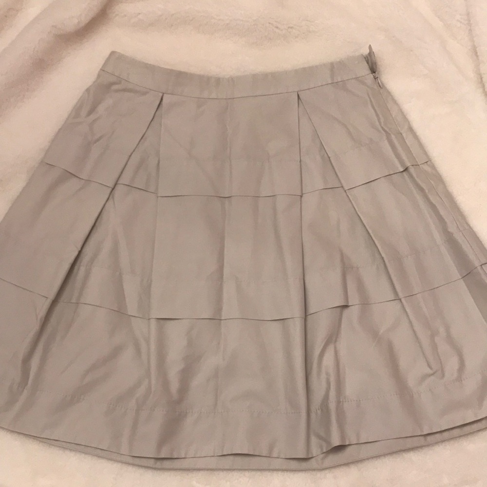 J. Crew pleated skirt